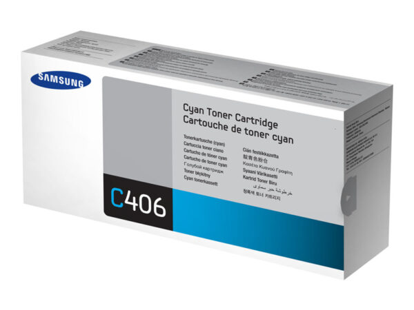 SAMSUNG CLP365W SD YLD CYAN TONER